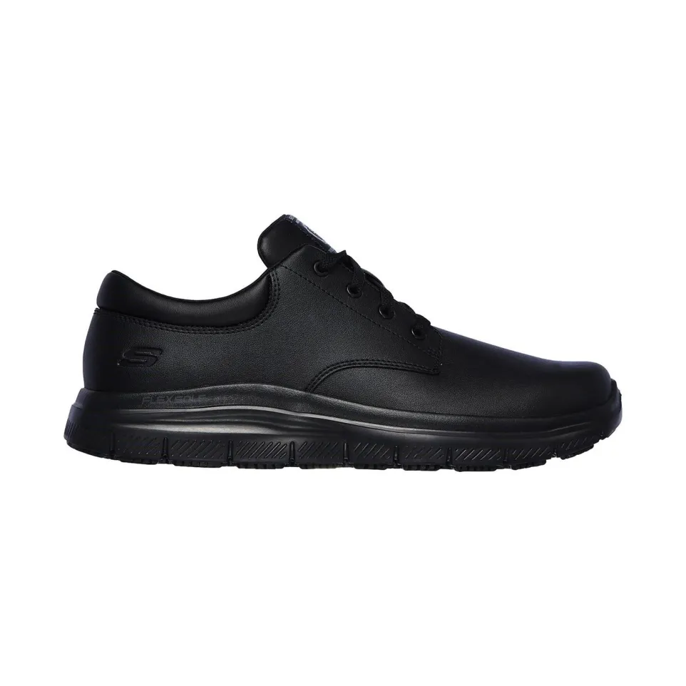 Men's Wide Fit Skechers 77513EC Flex Advantage Fourche Sr Occupational Trainers