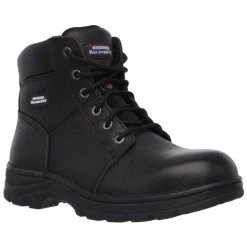 Men's Wide Fit Skechers 77009EC Workshire Safety Boots - Black