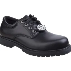 Men's Wide Fit Skechers 77041EC Cottonwood Elks SR Occupational Trainers
