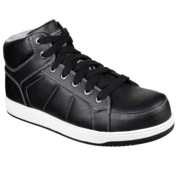 Men's Wide Fit Skechers 77149EC Watab Safety Trainers