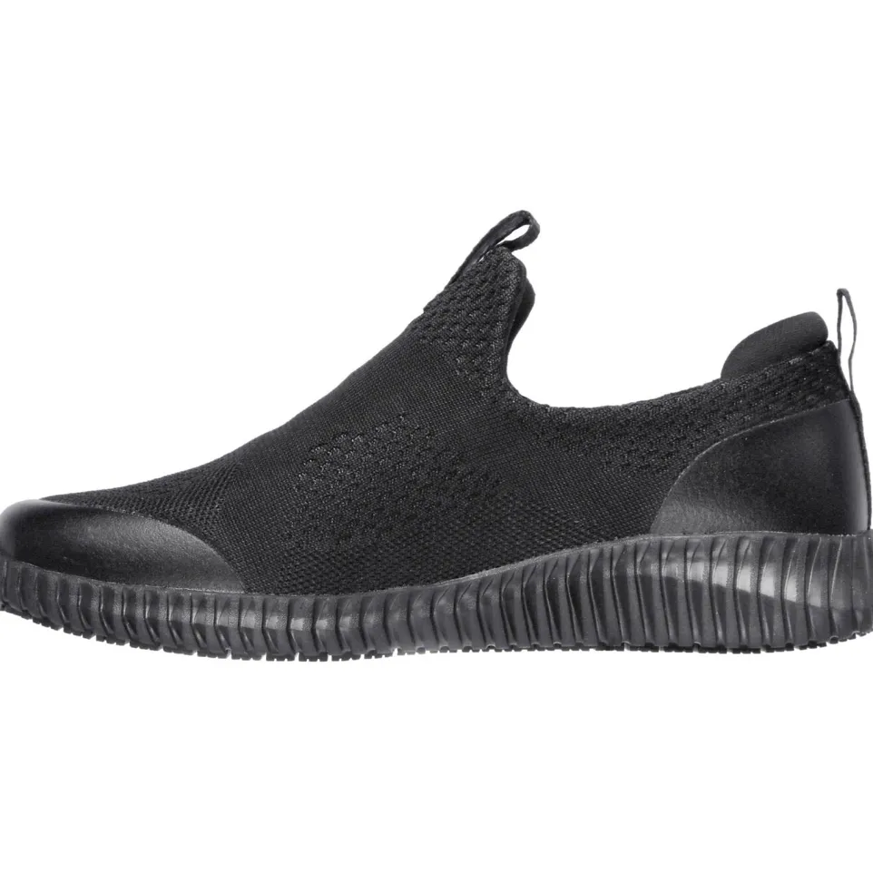 Men's Wide Fit Skechers 77501EC Cessnock Colleton Slip Resistant Trainers