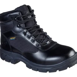 Men's Wide Fit Skechers 77526EC Wascana Benen Lace Waterproof Boots