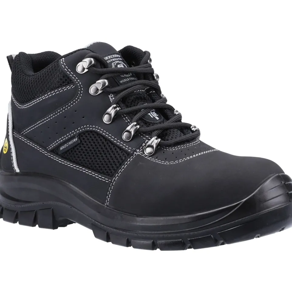 Men's Wide Fit Skechers 200002EC Trophus Letic Safety Boots