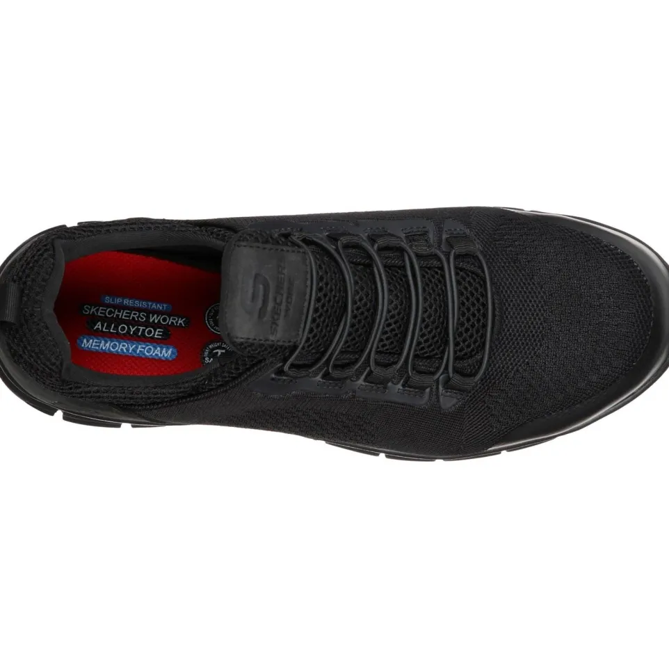 Men's Wide Fit Skechers 200013EC Synergy Omat Safety Trainers
