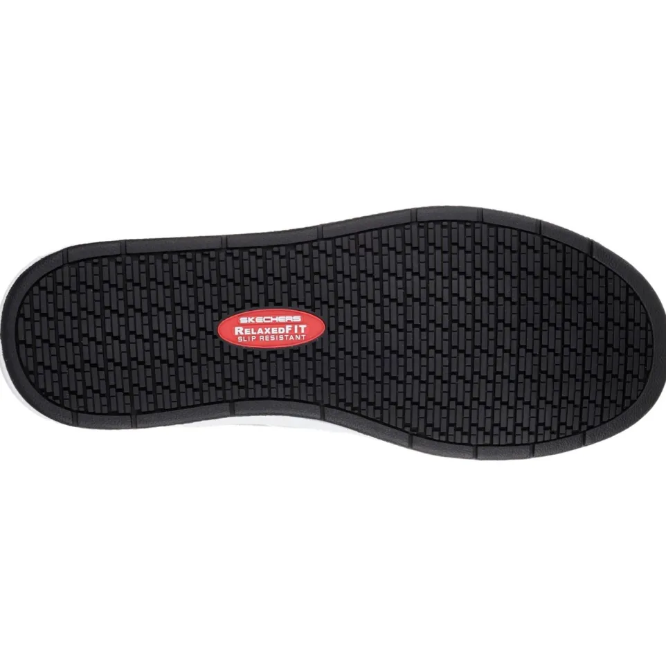 Men's Wide Fit Skechers 77149EC Watab Safety Trainers