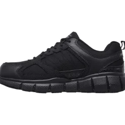 Men's Wide Fit Skechers 77152EC Telphin Sanphet Slip Resistant Trainers