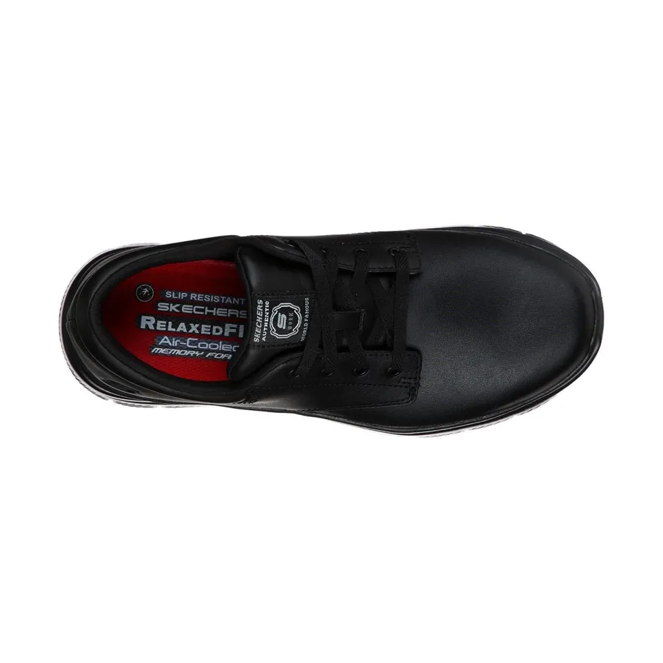 Men's Wide Fit Skechers 77513EC Flex Advantage Fourche Sr Occupational Trainers