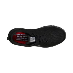 Men's Wide Fit Skechers 77125EC Flex Advantage Bendon SR Occupational Trainers