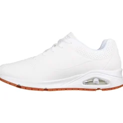Men's Wide Fit Skechers 200054EC Uno SR Trainers - White