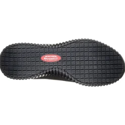 Men's Wide Fit Skechers 77188EC Cessnock Occupational Trainers - Black