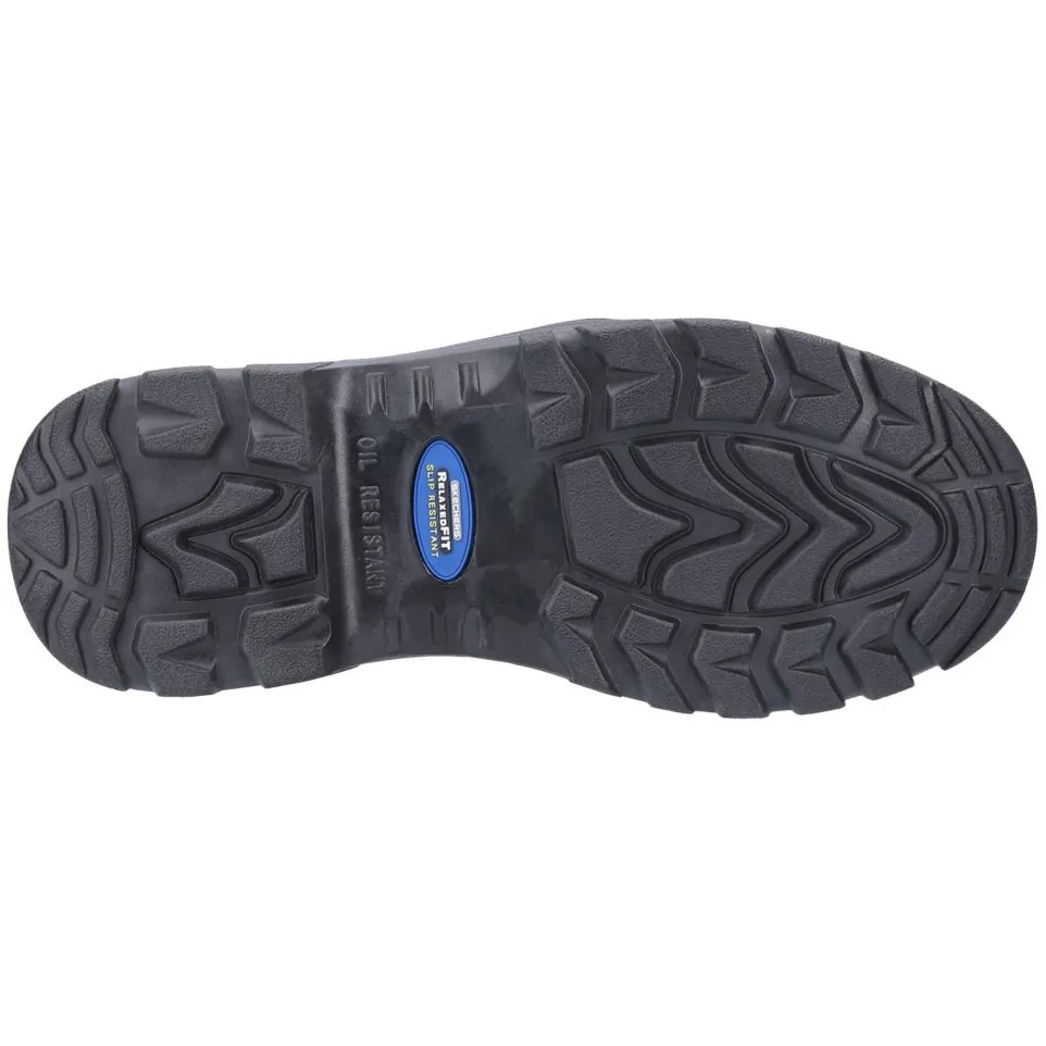 Men's Wide Fit Skechers 77009EC Workshire Safety Boots