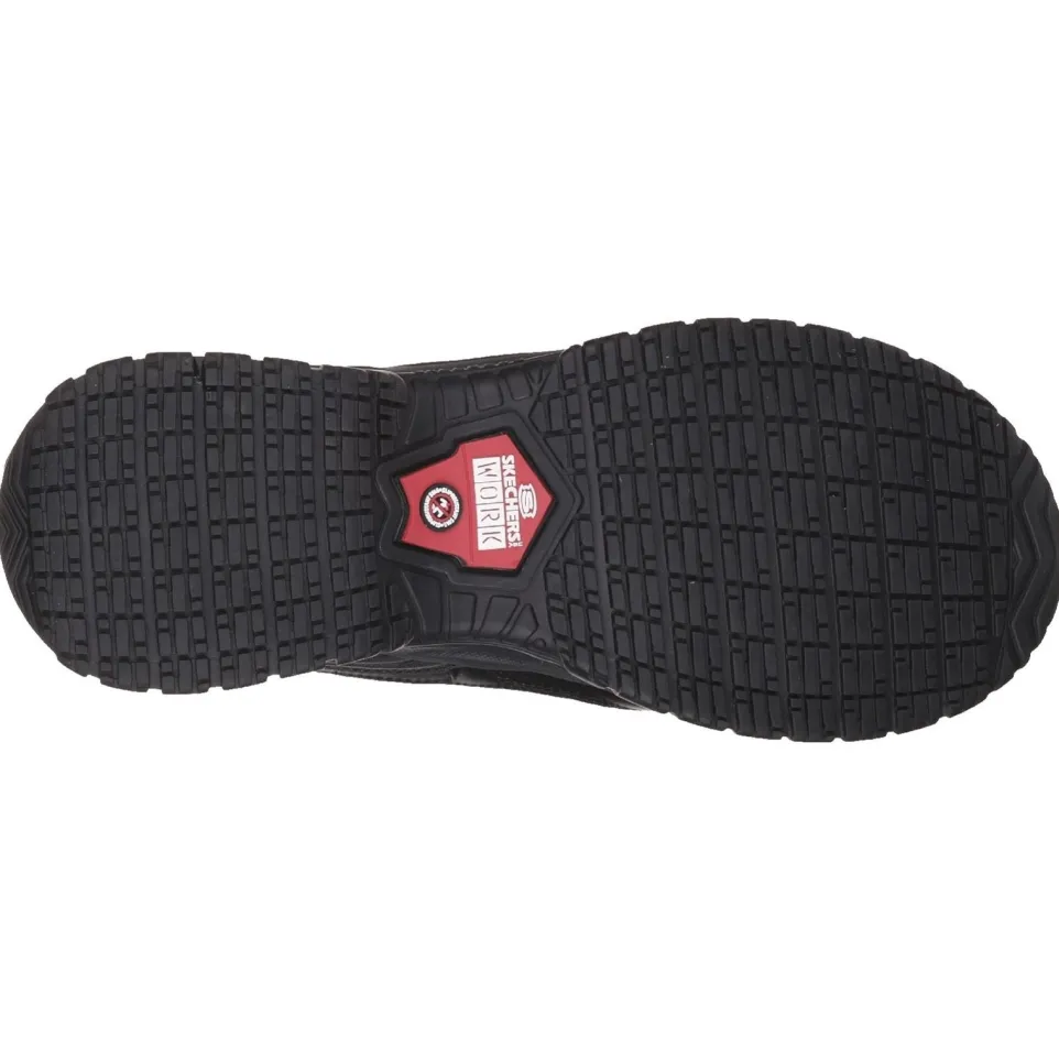 Men's Wide Fit Skechers 77013EC Soft Stride Grinnell Safety Trainers