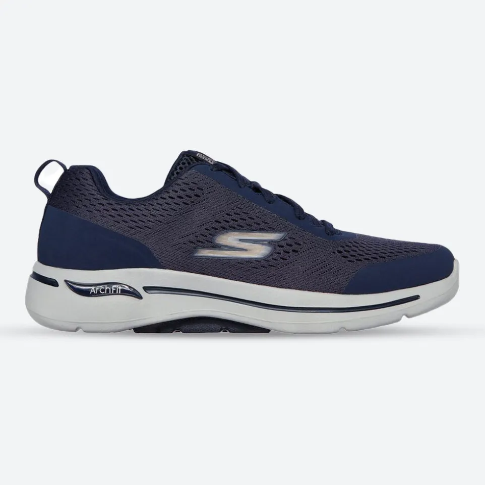 Men's Wide Fit Skechers Go Walk IDYLLIC 216116 Arch Fit Trainers