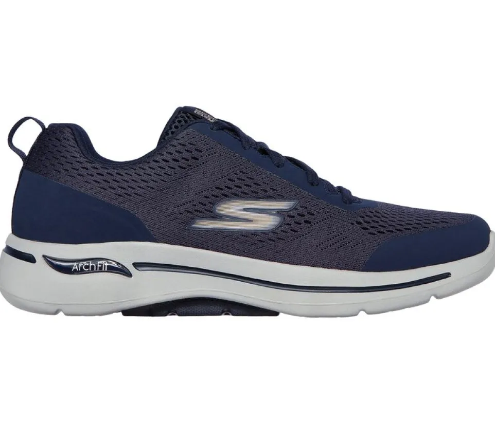Men's Wide Fit Skechers Go Walk IDYLLIC 216116 Arch Fit Trainers