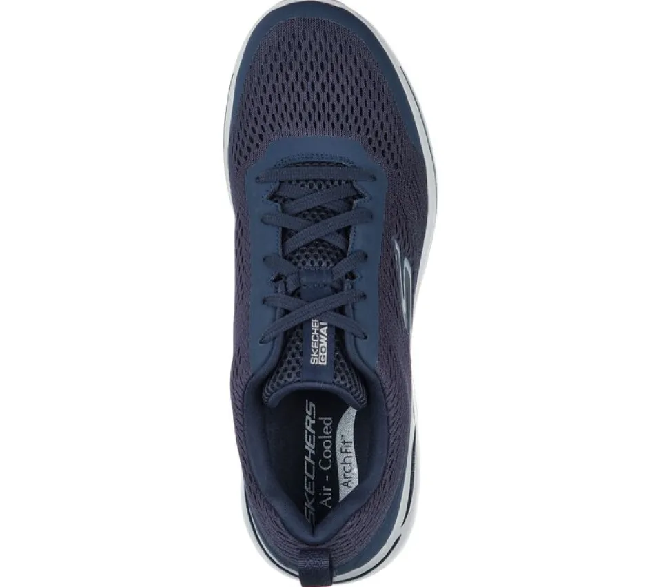 Men's Wide Fit Skechers Go Walk IDYLLIC 216116 Arch Fit Trainers