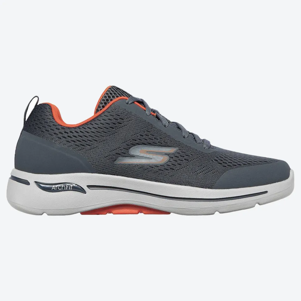 Men's Wide Fit Skechers Go Walk IDYLLIC 216116 Arch Fit Trainers