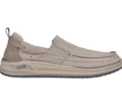 Men's Wide Fit Skechers Melo - Port Bow 204605 Arch Fit Trainers