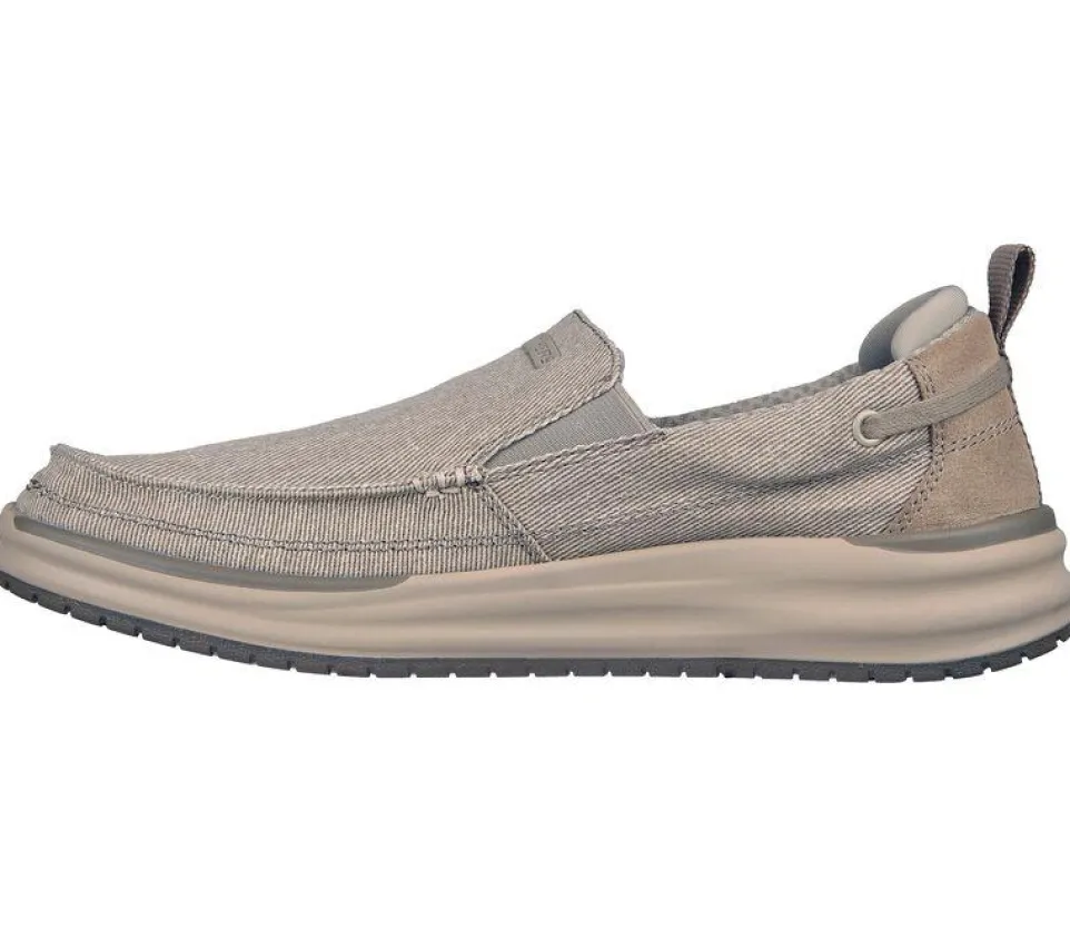 Men's Wide Fit Skechers Melo - Port Bow 204605 Arch Fit Trainers