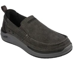 Men's Wide Fit Skechers Melo - Port Bow 204605 Arch Fit Trainers