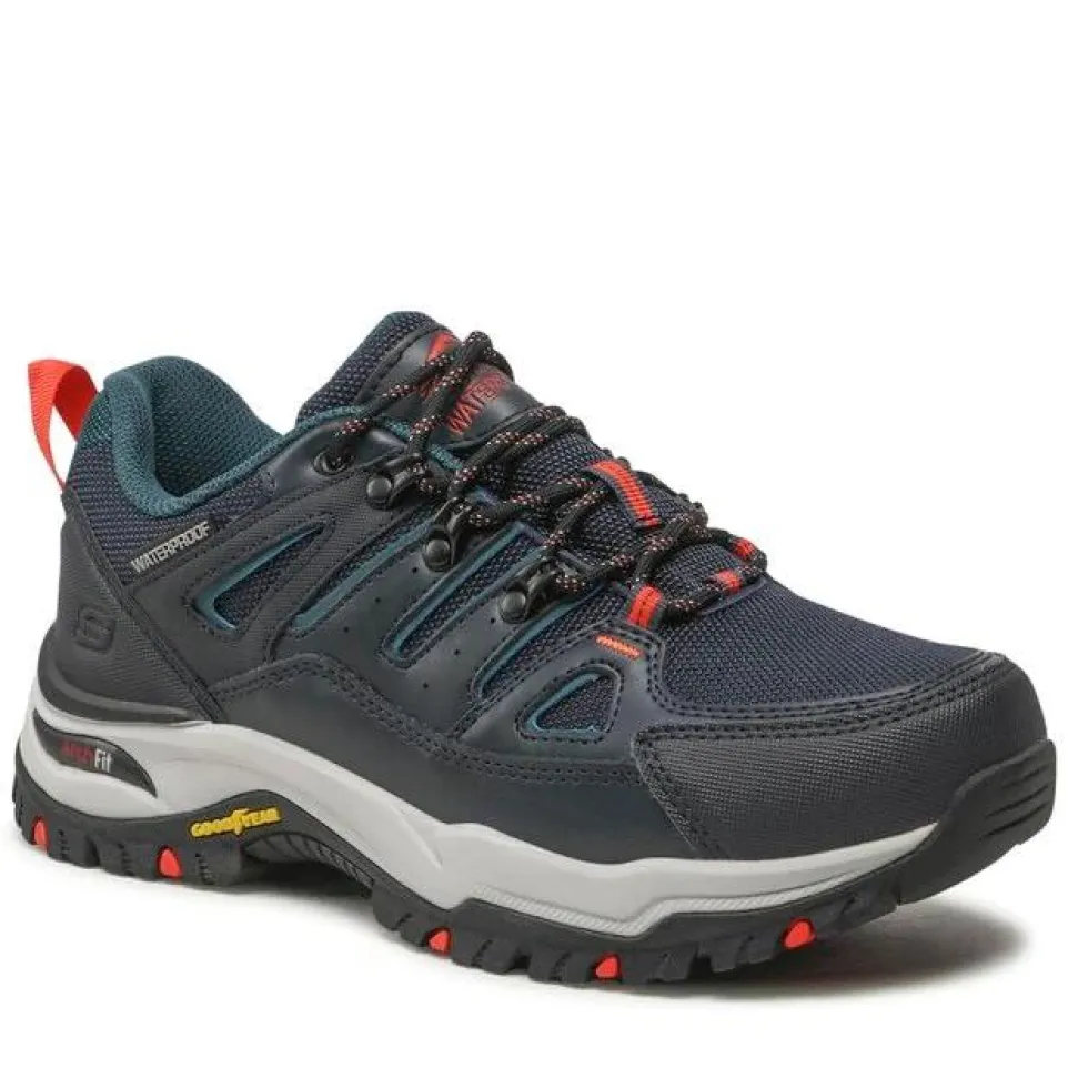 Men's Wide Fit Skechers Relaxed Fit 204630 Arch Fit Dawson Argosa Good Year Walking Trainers