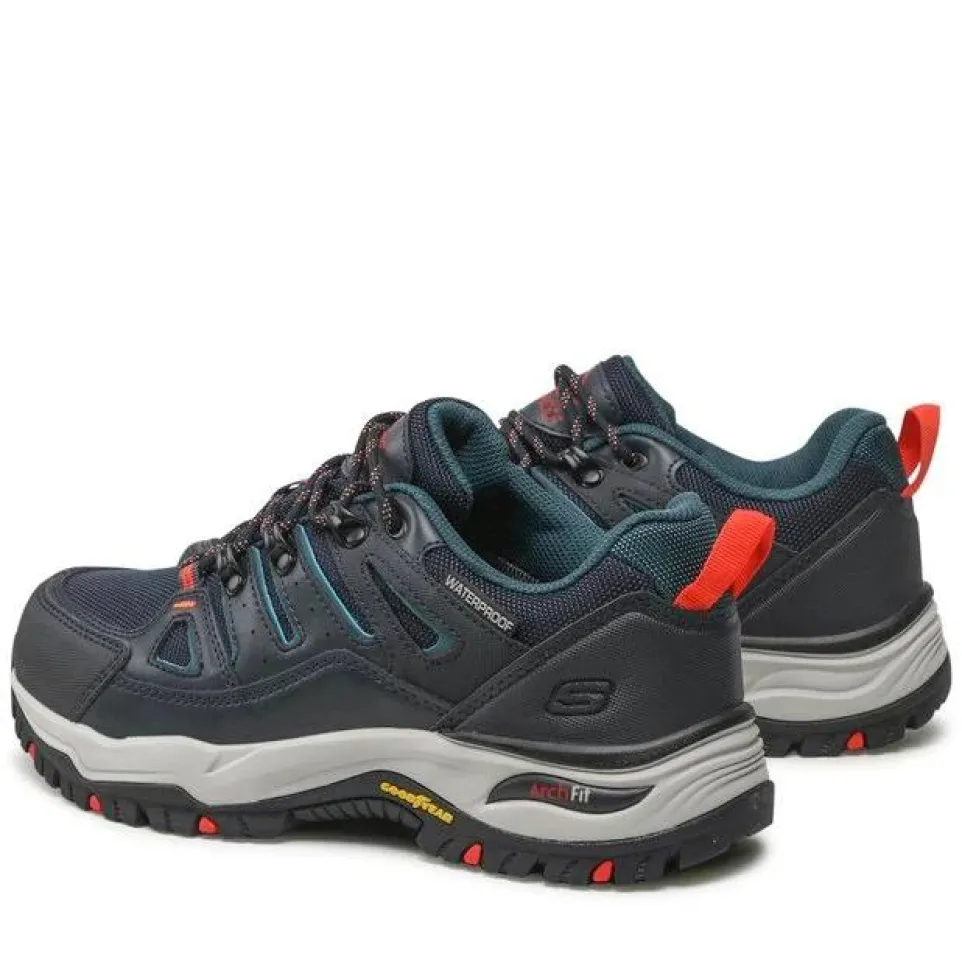 Men's Wide Fit Skechers Relaxed Fit 204630 Arch Fit Dawson Argosa Good Year Walking Trainers