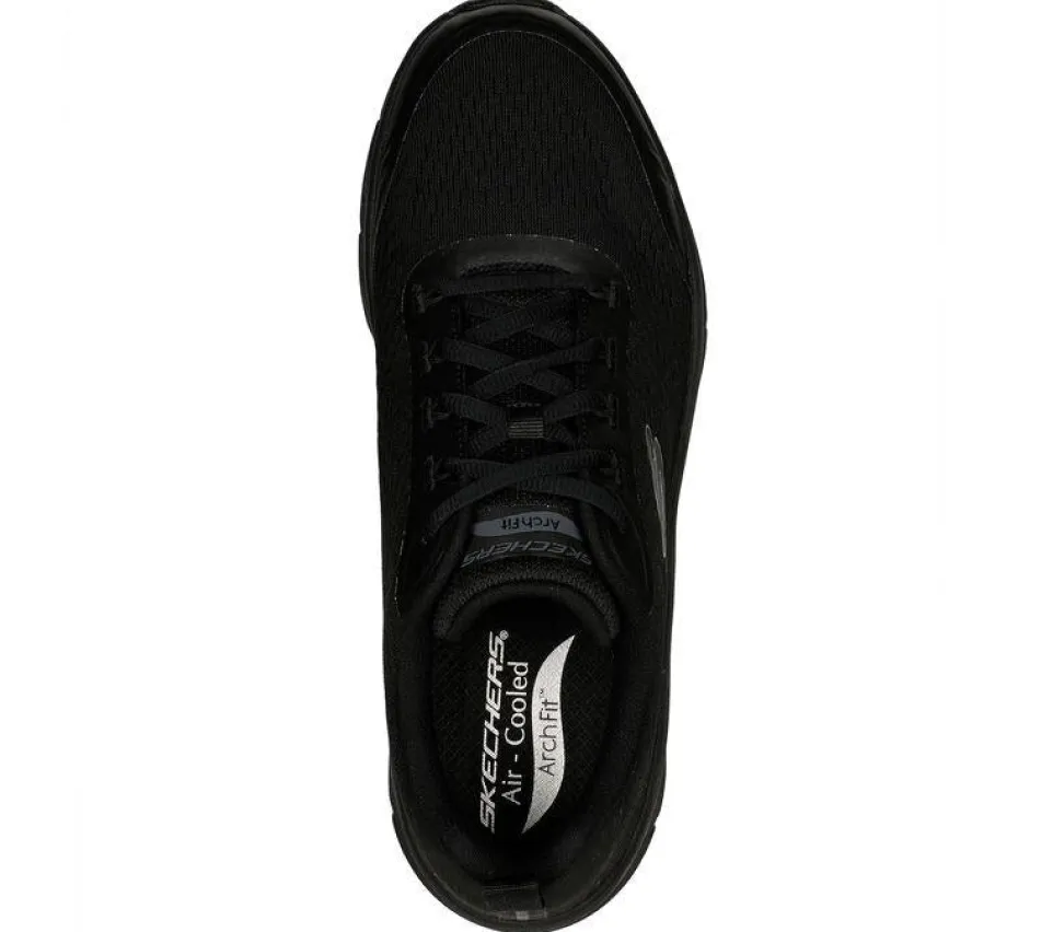 Men's Wide Fit Skechers Relaxed Fit 232502 Arch Fit D'Lux Summer Trainers