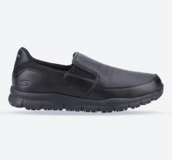 Men's Wide Fit Skechers Sk77236EC Nampa Annod Occupational Trainers