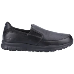 Men's Wide Fit Skechers Sk77236EC Nampa Annod Occupational Trainers