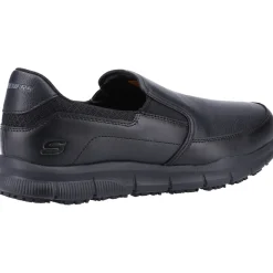 Men's Wide Fit Skechers Sk77236EC Nampa Annod Occupational Trainers