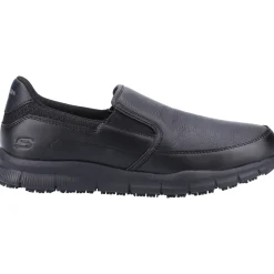 Men's Wide Fit Skechers Sk77236EC Nampa Annod Occupational Trainers