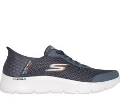 Men's Wide Fit Skechers Slip-ins 216324WW Go Walk Flex Trainers