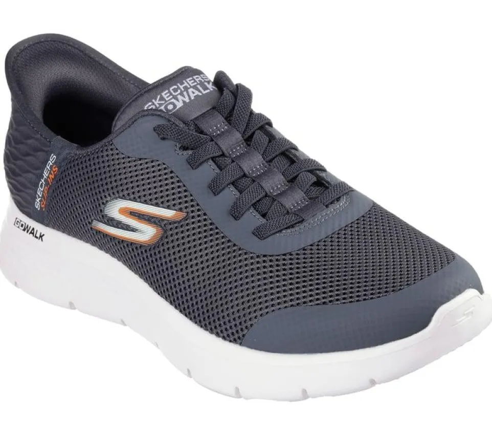Men's Wide Fit Skechers Slip-ins 216324WW Go Walk Flex Trainers