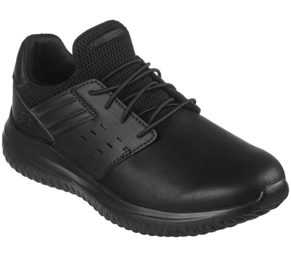 Mens Wide Fit Skechers Street Wear Delson 3.0 210308 Luxury Walking Trainers