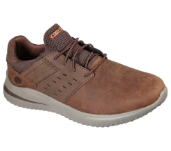 Mens Wide Fit Skechers Street Wear Delson 3.0 210308 Luxury Walking Trainers
