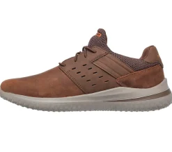 Mens Wide Fit Skechers Street Wear Delson 3.0 210308 Luxury Walking Trainers