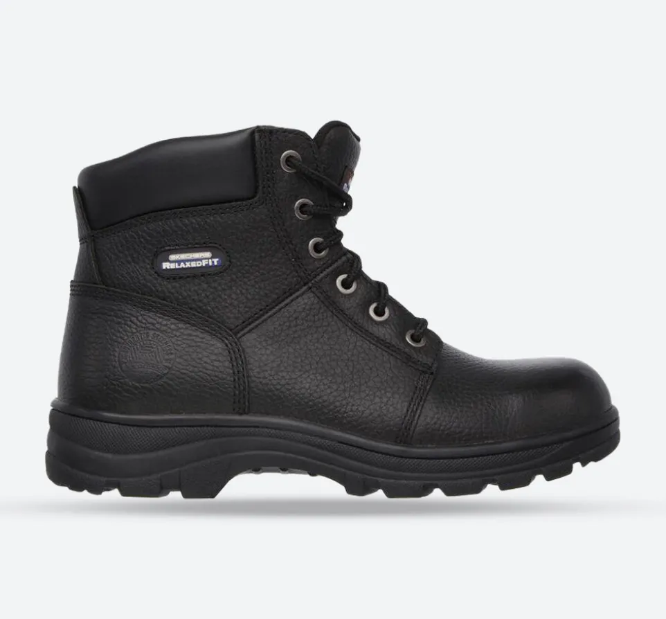 Men's Wide Fit Skechers Work shire 77009 Safety Boots