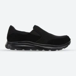 Mens Wide Fit Skechers Work Flex Advantage 77048 McAllen Slip On Walking Trainers