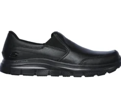 Men's Wide Fit Skechers Work 77071 Bronwood Walking Shoes