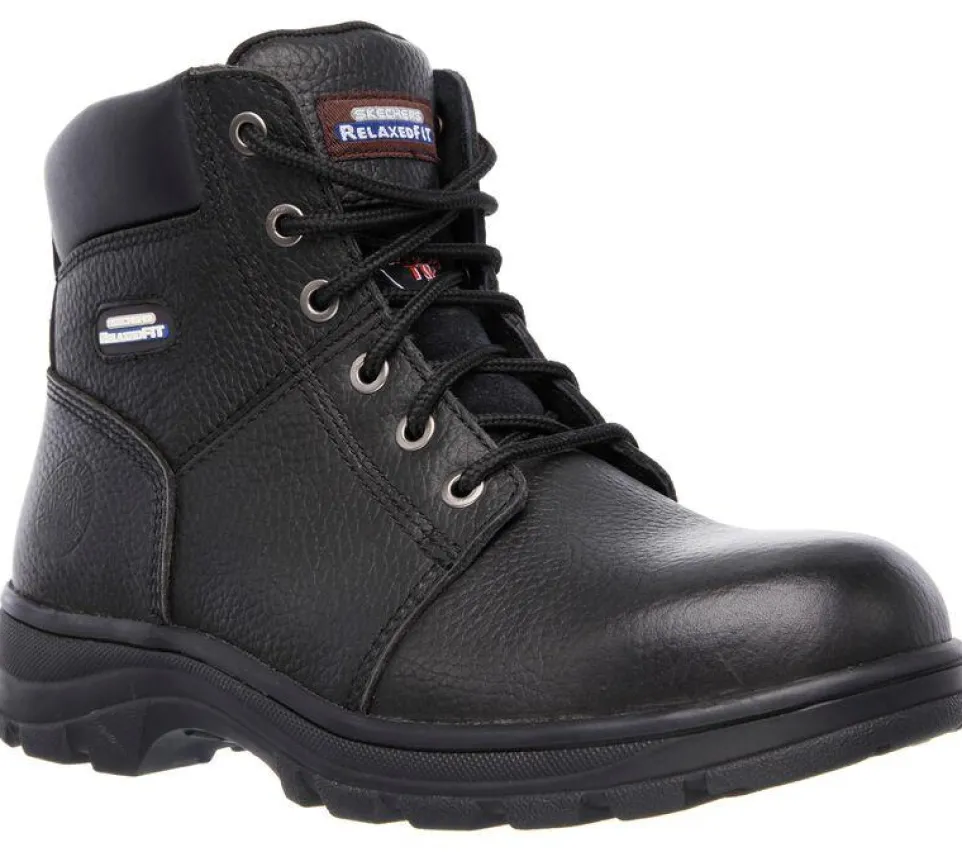 Men's Wide Fit Skechers Work shire 77009 Safety Boots