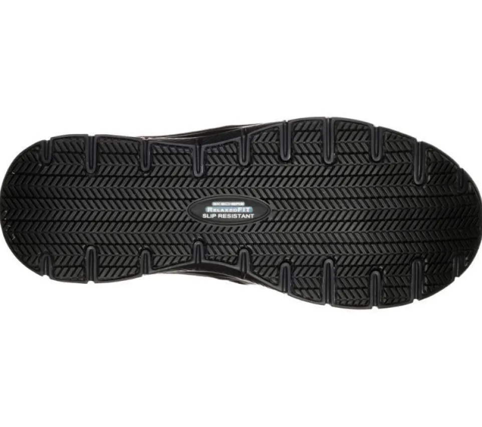 Men's Wide Fit Skechers Work 77071 Bronwood Walking Shoes