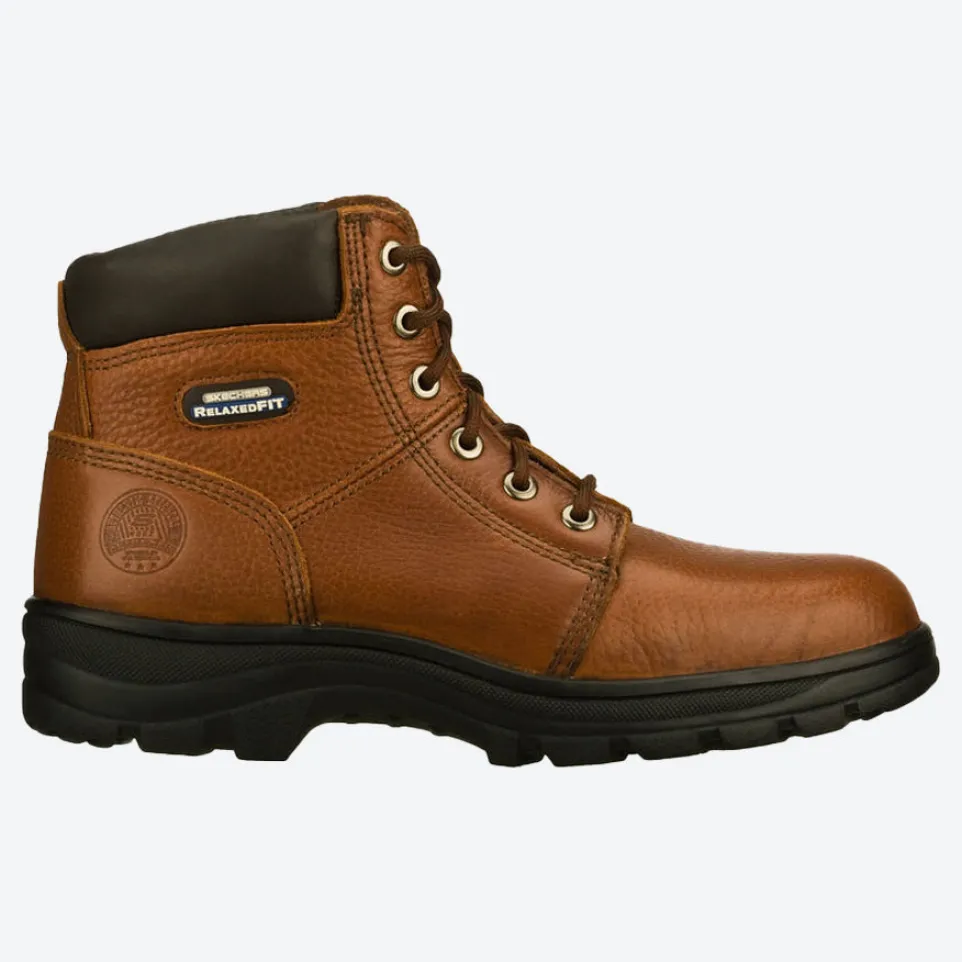 Men's Wide Fit Skechers Work shire 77009 Safety Boots