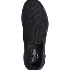 Men's Wide Fit Skechers 216600WW Slip-ins Go Walk Arch Fit Trainers