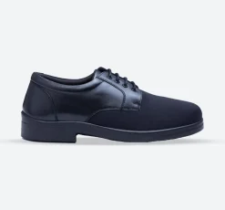 Mens Wide Fit Tredd Well Ryan Lace Up Shoes - Black