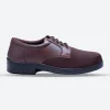 Mens Wide Fit Tredd Well Ryan Lace Up Shoes - Brown