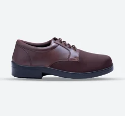 Mens Wide Fit Tredd Well Ryan Lace Up Shoes - Brown