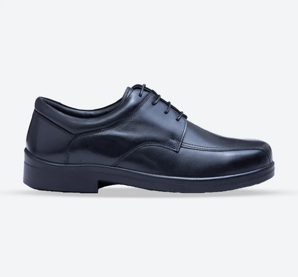 Mens Wide Fit Tredd Well Holmes Lace Shoes - Black