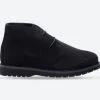Men's Wide Fit Tredd Well William 22759 Suede Dress Boots - Black