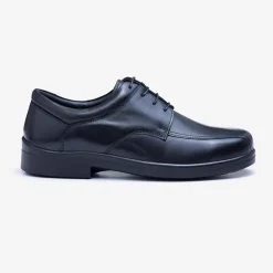 Mens Wide Fit Tredd Well Holmes Lace Shoes - Black