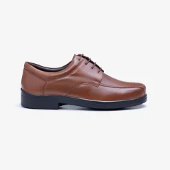 Mens Wide Fit Tredd Well Holmes Lace Shoes - Tan