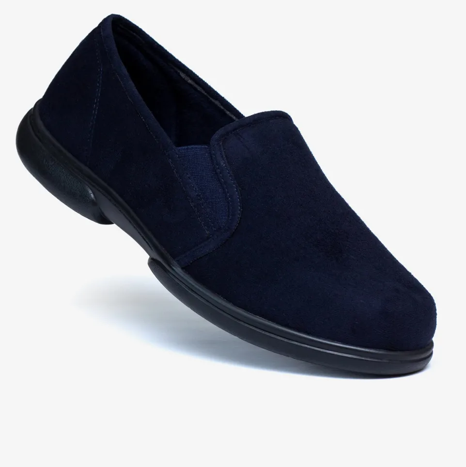Mens Wide Fit Tredd Well Seth Slip On Slippers